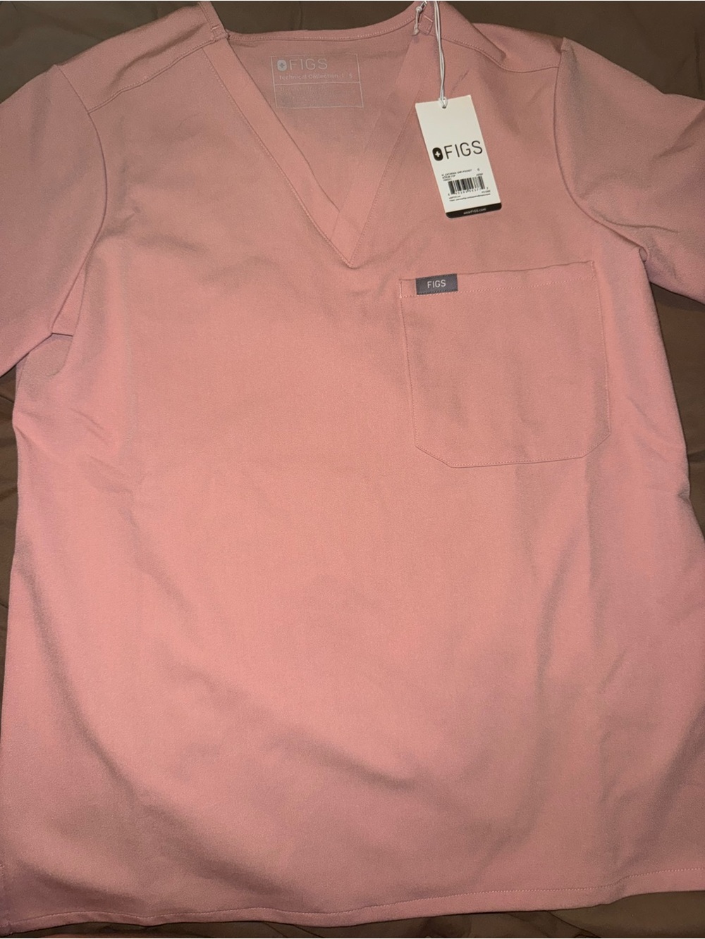 Figs scrubs top small